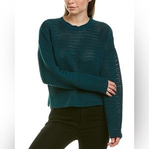 Green Joie Diza Open Knit Sweater - L